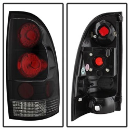 Spyder Toyota Tacoma 05-15 Euro Style Tail Lights Black ALT-YD-TT05-BK SPYDER