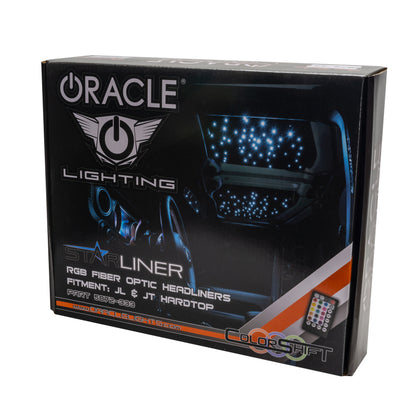 Oracle StarLINER Fiber Optic Hardtop Headliner for Wrangler JL/Gladiator JT - ColorSHIFT ORACLE Lighting