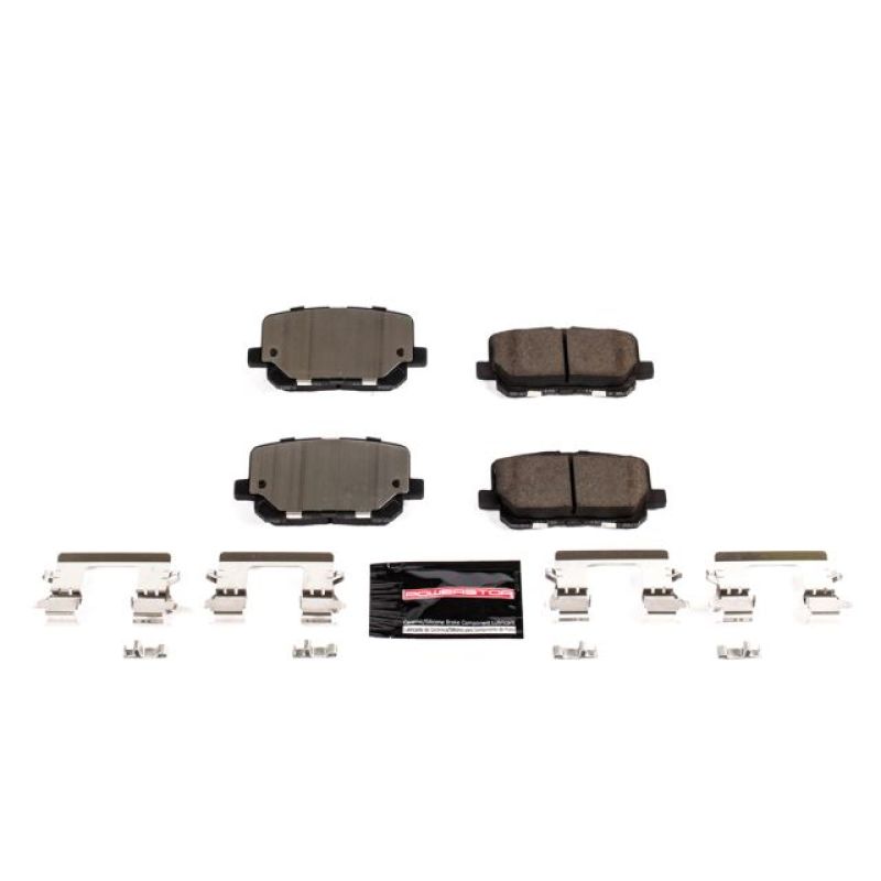 Power Stop 14-19 Dodge Charger Rear Z23 Evolution Sport Brake Pads w/Hardware PowerStop