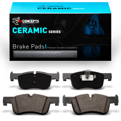 R1 Front Ceramic Brake Pads 2012-2015 BMW 118i (Mexico) - 2310-1817-00