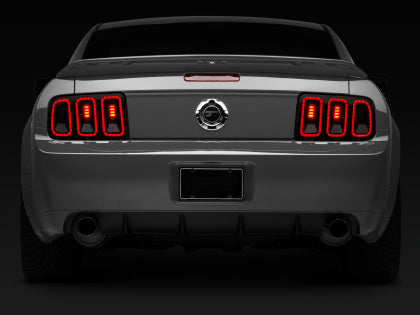 Raxiom Gen5 Tail Lights; Black Housing; Smoked Lens