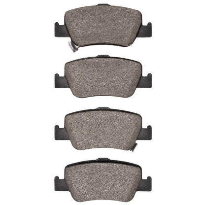 R1 Rear Ceramic Brake Pads 2009-2015 Toyota Corolla (Mexico) - 2310-1572-00