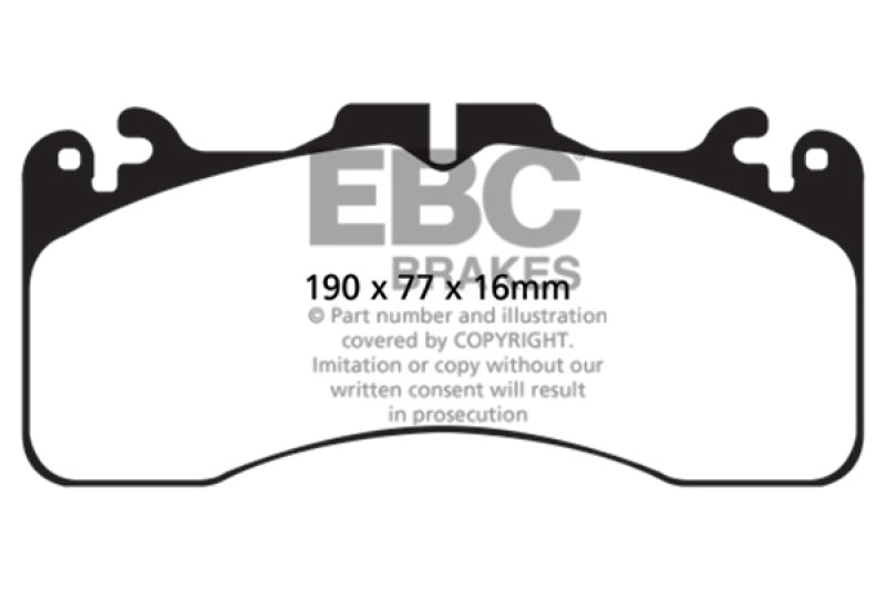 EBC BlueStuff Front Brake Pads - DP51867NDX EBC