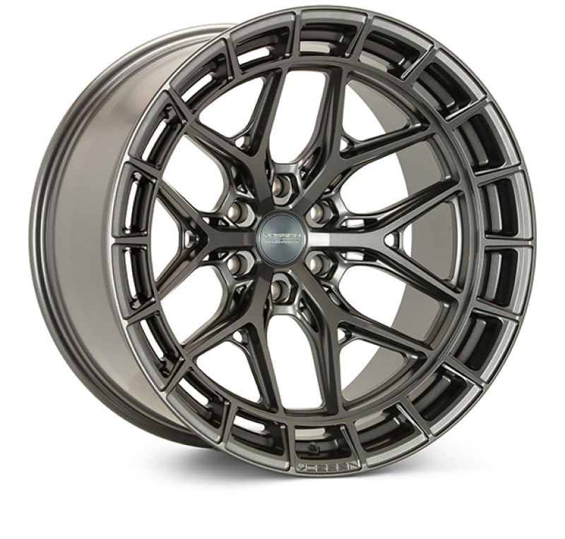 Vossen HFX-1 22x9.5 / 6x139.7 BP / ET20 / 106.1 CB / Deep - Matte Gunmetal Wheel Vossen
