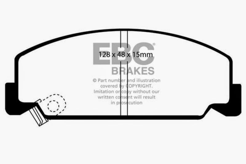 EBC Ultimax2 Front Brake Pads - UD273 EBC