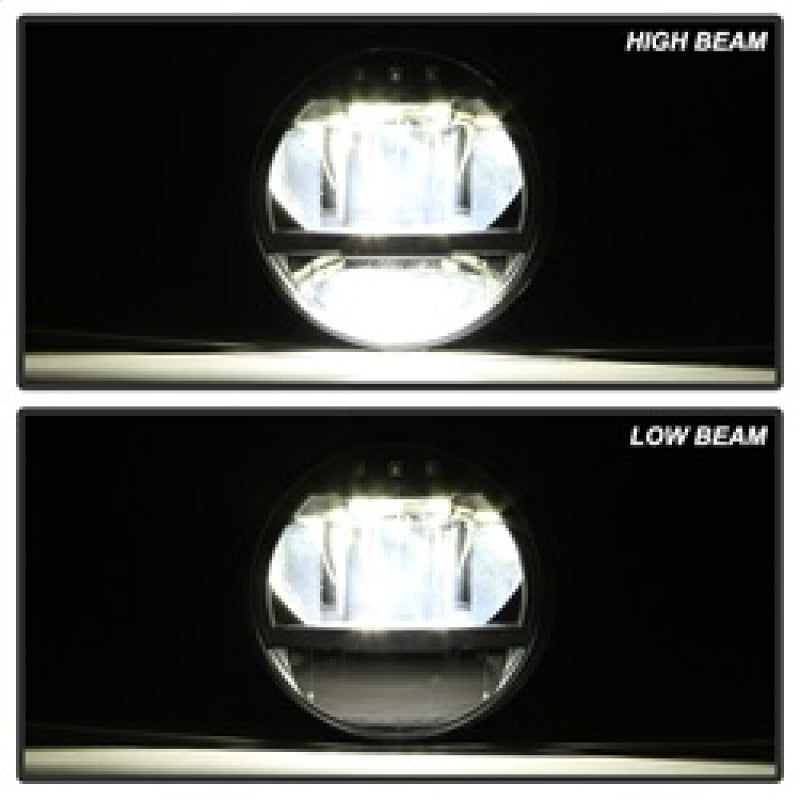 Spyder Jeep Wrangler 07-15 Crystal Headlights Black Clear SPYDER