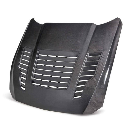 Anderson Composites 2024 Ford Mustang Type-GT4 Double-Sided Carbon Fiber Hood