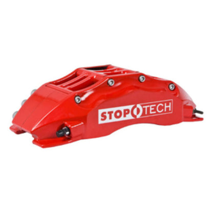 StopTech 06-10 BMW M5/M6 w/ Red ST-60 Calipers 380x35mm Slotted Rotors Front Big Brake Kit Stoptech