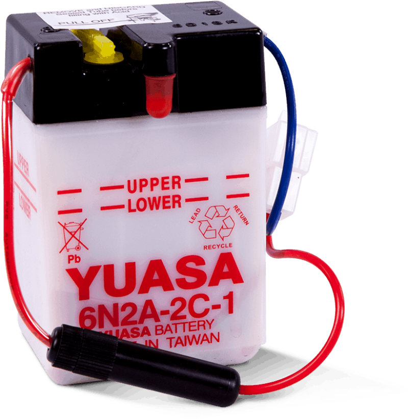 Yuasa 6N2A-2C-1 Conventional 6 Volt Battery Yuasa Battery