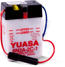 Load image into Gallery viewer, Yuasa 6N2A-2C-1 Conventional 6 Volt Battery