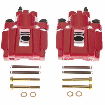 Power Stop 04-08 Chrysler Pacifica Rear Red Calipers - Pair PowerStop