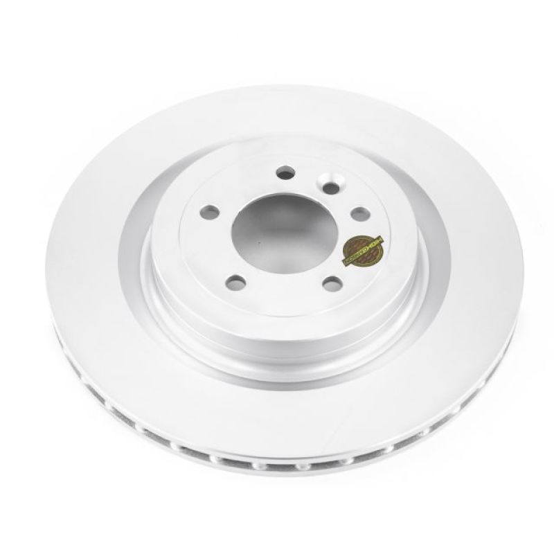 Power Stop 13-18 Land Rover Range Rover Rear Evolution High Carbon Geomet Coated Rotor PowerStop