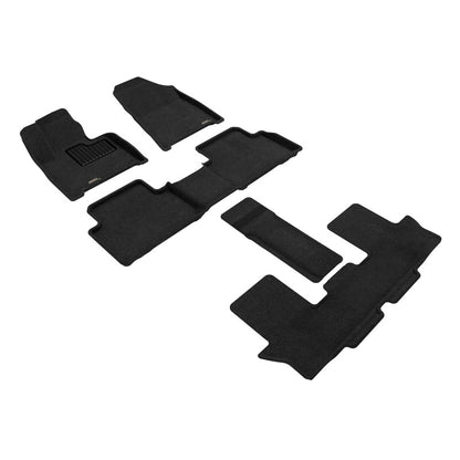 3D MAXpider ELEGANT 1st-3rd Row Carpet Floor Mats for Hyundai Santa Fe 2024-2026 - L1HY15404709