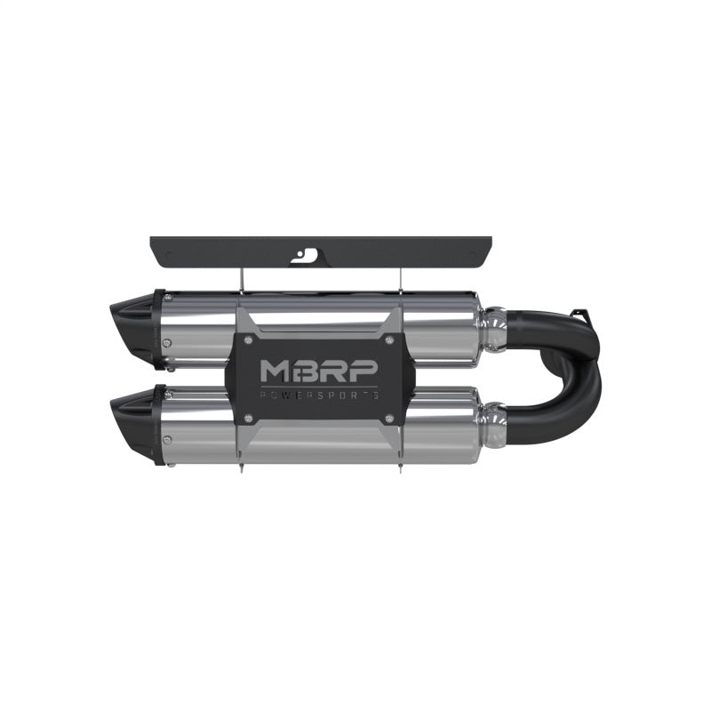 MBRP 2014 Polaris RZR XP 1000 Stacked Dual Slip-On Performance Series Exhaust MBRP