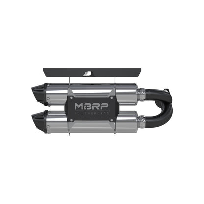 MBRP 2014 Polaris RZR XP 1000 Stacked Dual Slip-On Performance Series Exhaust MBRP