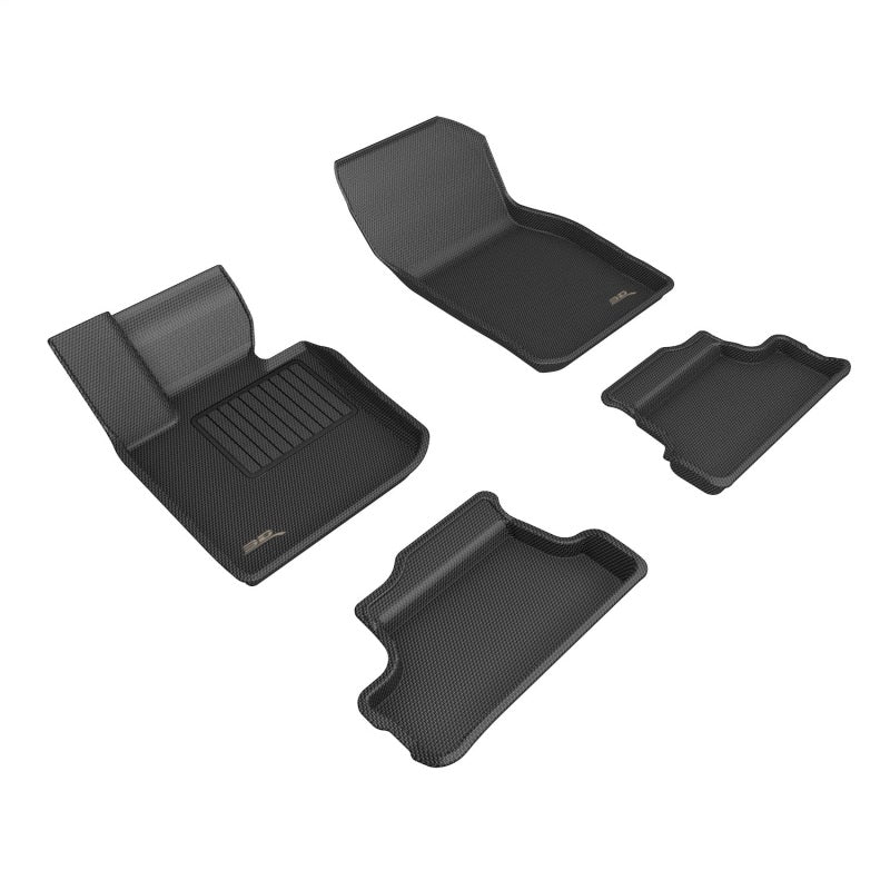 3D MAXpider KAGU 1st-2nd Row Floor Mats for MINI Convertible 2025-2026 - L1MN02901509