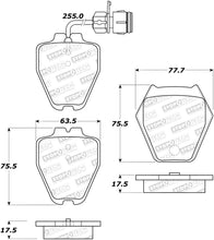 Load image into Gallery viewer, StopTech Premium Ceramic Brake Pads - 308.08391