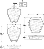 StopTech Premium Ceramic Brake Pads - 308.08391