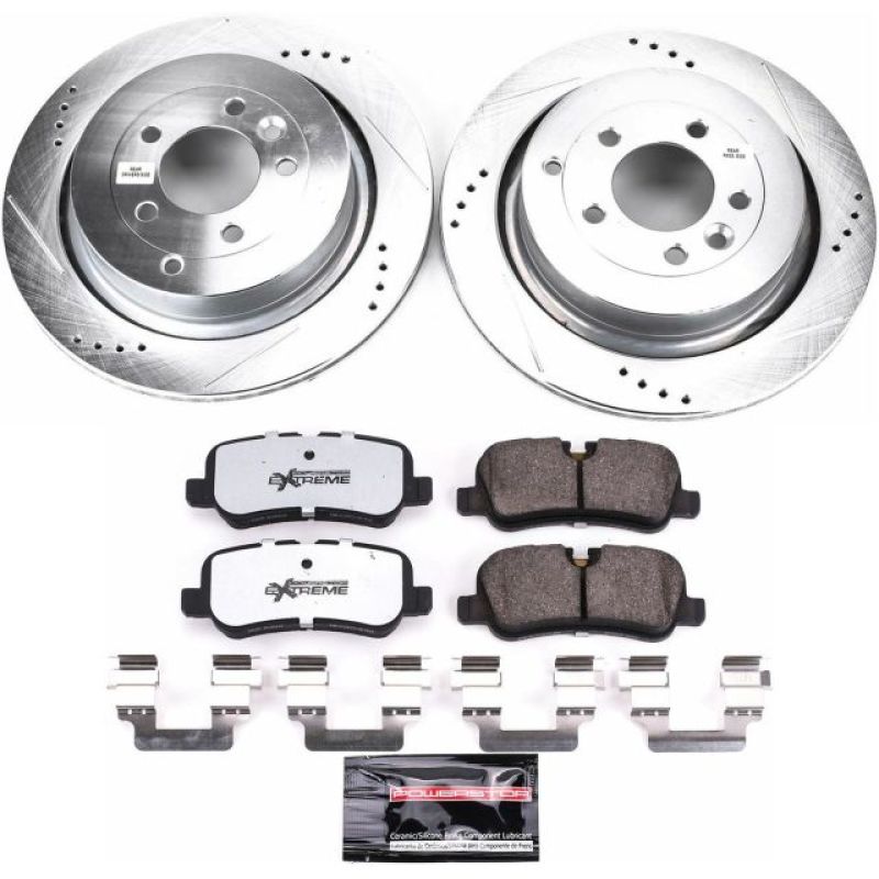 Power Stop 10-16 Land Rover LR4 Rear Z36 Truck & Tow Brake Kit PowerStop