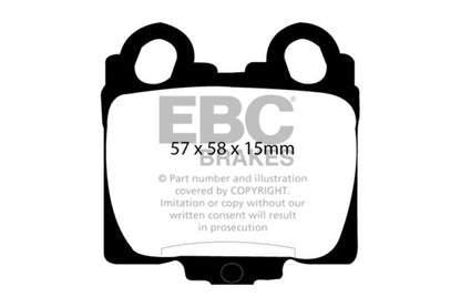 EBC Ultimax2 Rear Brake Pads - UD771 EBC