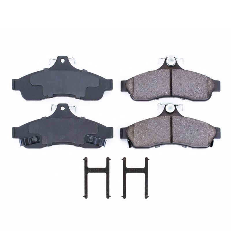 Power Stop 94-96 Chevrolet Caprice Rear Z17 Evolution Ceramic Brake Pads w/Hardware PowerStop