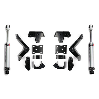 QA1 2019+ Chevrolet Silverado / GMC Sierra 1500 Double Adjustable Rear Drop Kit - 3in to 5in Drop