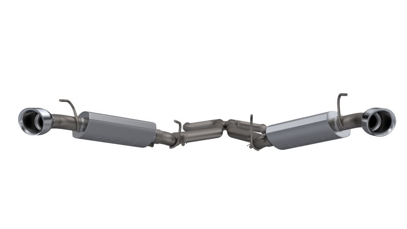 QTP 14-15 Chevrolet Camaro SS 6.2L 304SS AR3 Cat-Back Exhaust w/4.5in Tips QTP