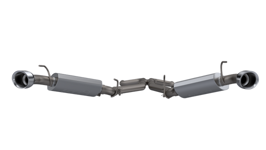 QTP 14-15 Chevrolet Camaro SS 6.2L 304SS AR3 Cat-Back Exhaust w/4.5in Tips QTP