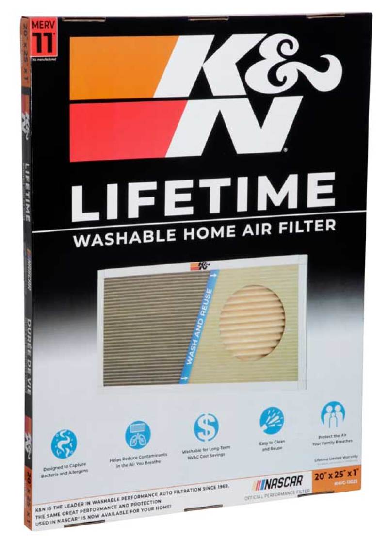 K&N HVAC Filter - 20 x 25 x 1 K&N Engineering