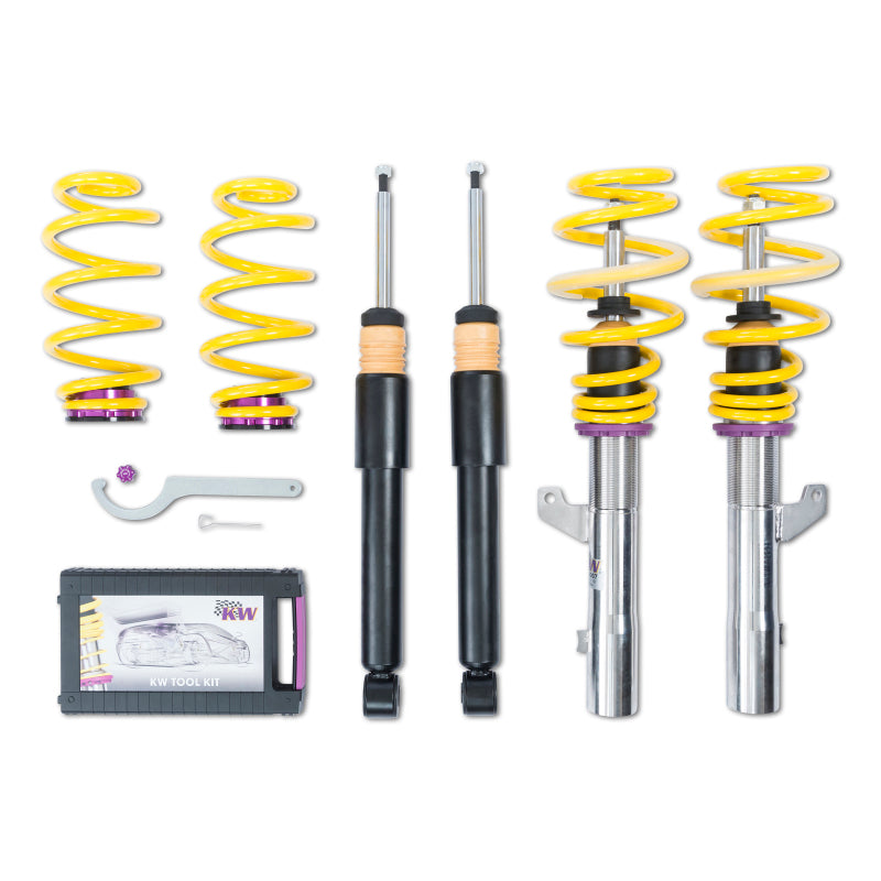 KW Coilover Kit V1 Audi A3 (8P) FWD all engines w/o electronic dampening control KW