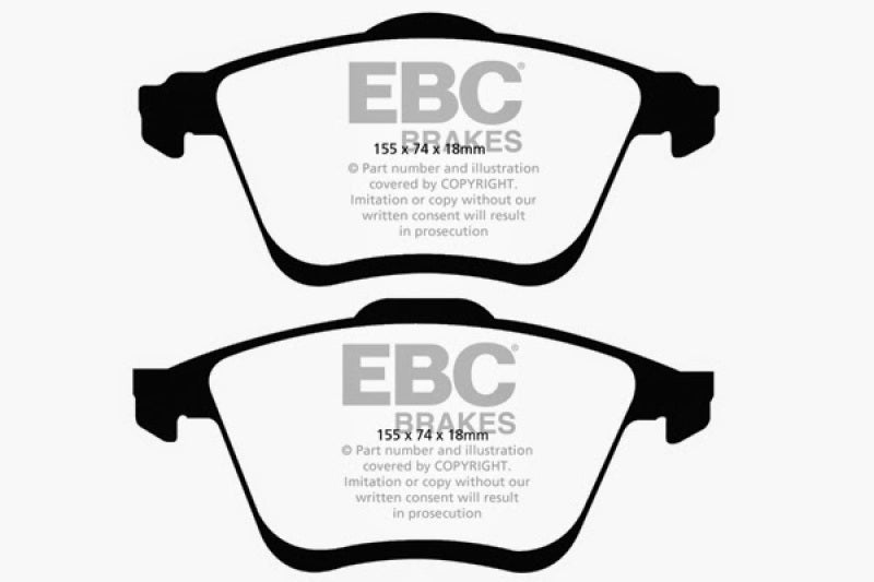 EBC Ultimax2 Front Brake Pads - UD1186 EBC