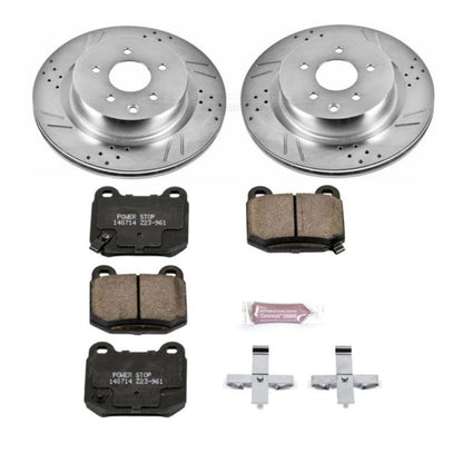 Power Stop 03-04 Infiniti G35 Rear Z23 Evolution Sport Brake Kit PowerStop