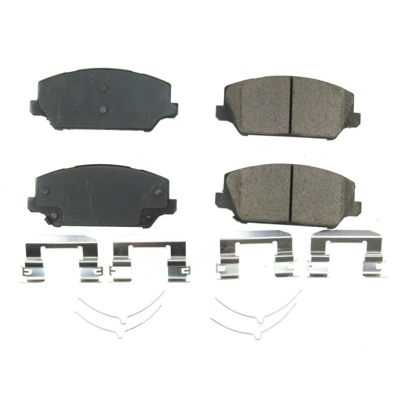 Power Stop 17-18 Kia Cadenza Front Z17 Evolution Ceramic Brake Pads w/Hardware PowerStop