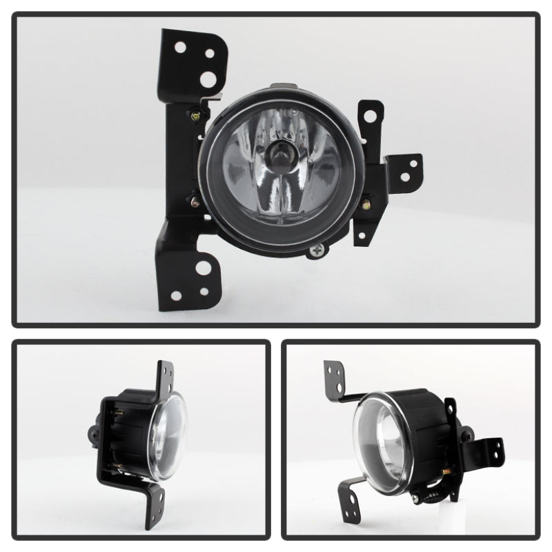 Spyder Mitsubishi Mirage 2014+ OEM Fog Lights w/Switch Clear FL-MM2014-C SPYDER
