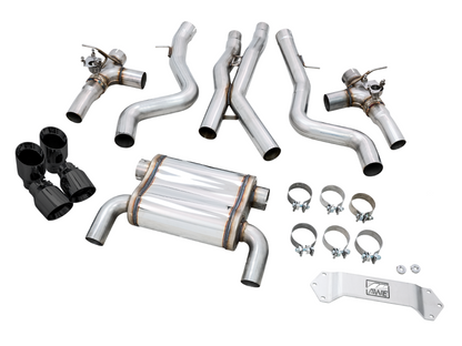 AWE Tuning BMW F8X M3/M4 Track Edition Catback Exhaust - Diamond Black Tips AWE Tuning