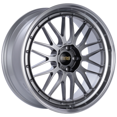 BBS LM-R 20x10 5x112 ET12 Diamond Black Center / Diamond Cut Lip Wheel -82mm PFS/Clip Required LM357DBPK