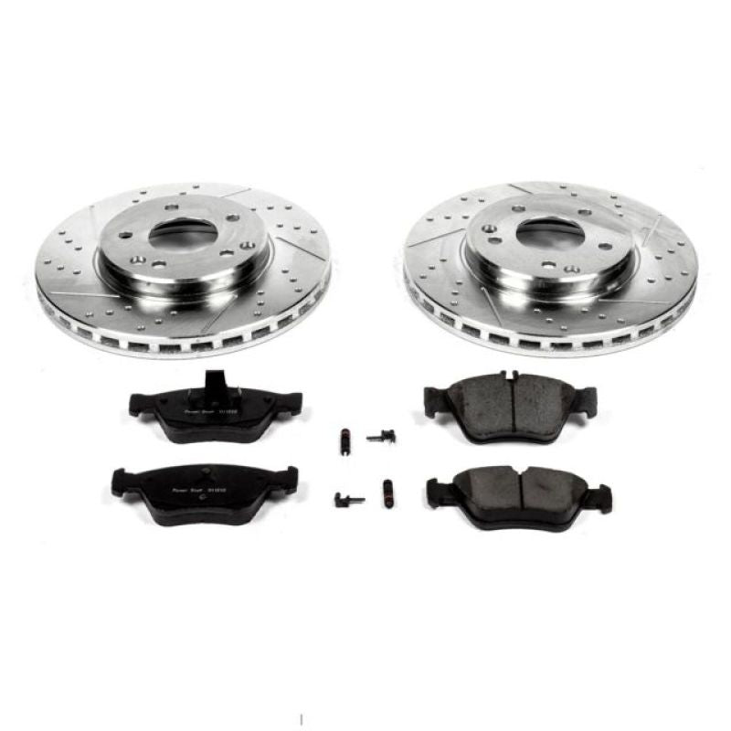 Power Stop 99-00 Mercedes-Benz C230 Front Z23 Evolution Sport Brake Kit PowerStop