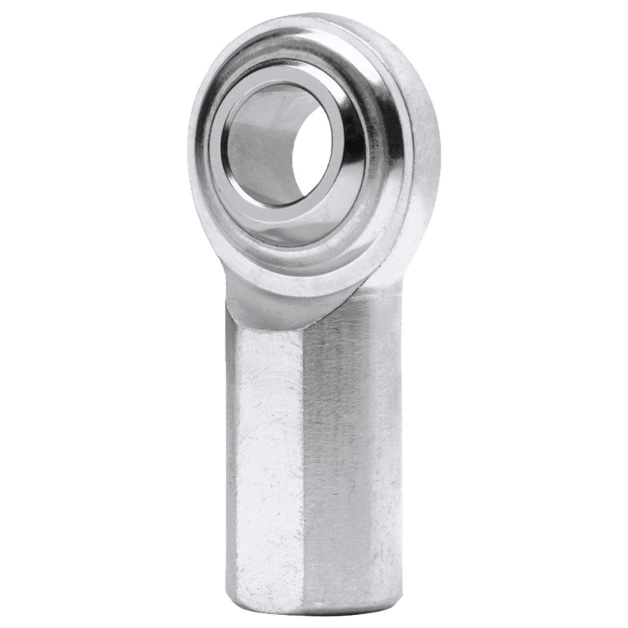 QA1 H Series 3-Pc Rod End - Male/Left Hand - .4375in Bore x 7/16-20 w/Stud - Alloy Steel w/PTFE