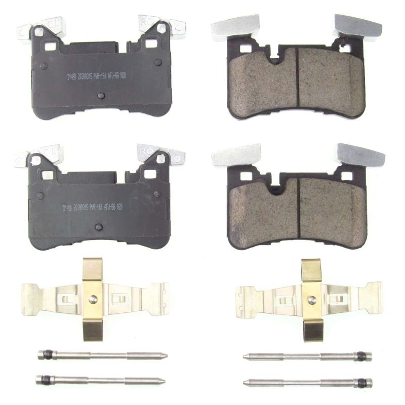 Power Stop 2012 Mercedes-Benz C63 AMG Rear Z17 Evolution Ceramic Brake Pads w/Hardware PowerStop