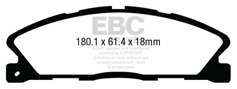 EBC GreenStuff Front Brake Pads - DP23019