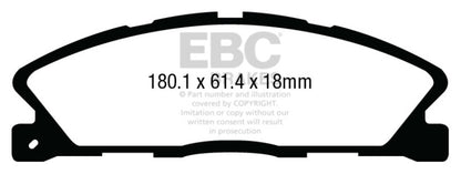 EBC GreenStuff Front Brake Pads - DP63019 EBC