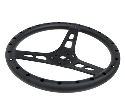NRG Reinforced Steering Wheel 350mm Sport Full Aluminum Light Weight Welded Steering Wheel - RST-025MB-1