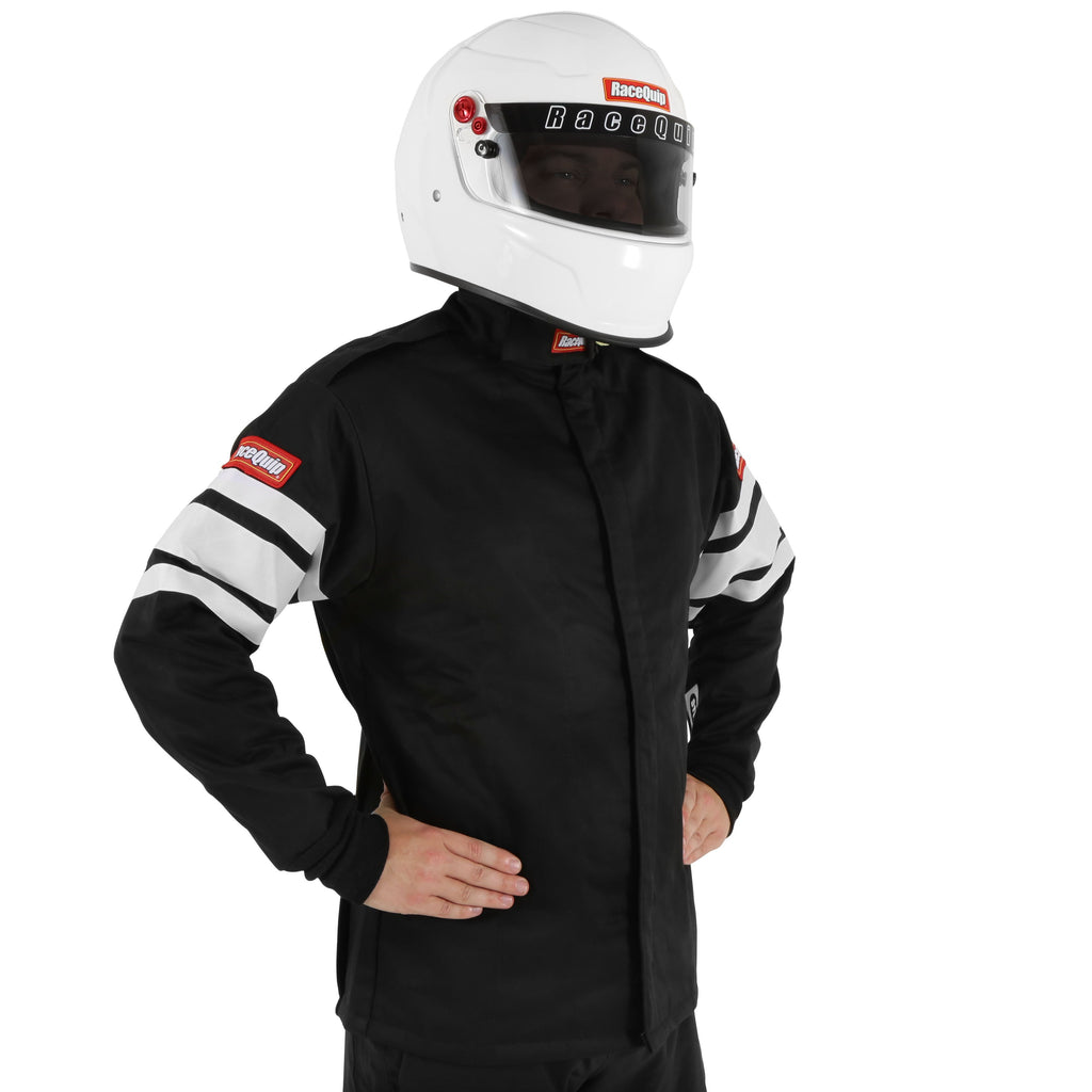 RaceQuip Black SFI-5 Jacket - 2XL