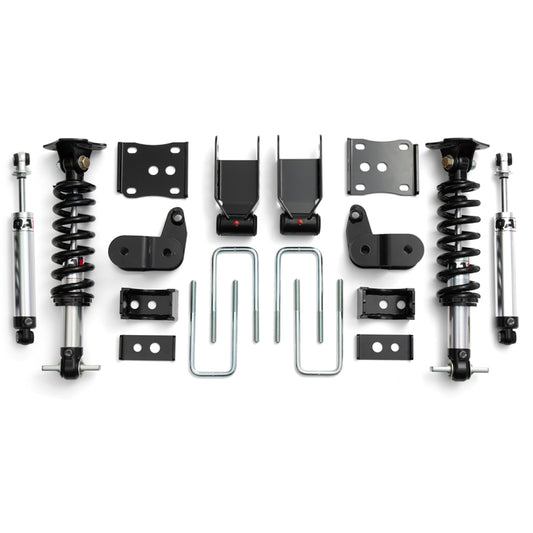 QA1 21-25 Ford F150 4WD Single Adjustable Lowering Kit (3.5in-5.5in)