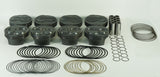 Mahle MS Piston Set Chevy SB 389ci 4.130in Bore 3.625 Stroke 6.125 Rod .927 Pin 9cc 13.5CR -Set Of 8