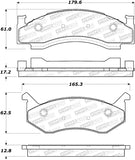 StopTech Premium Ceramic Brake Pads - 308.01230