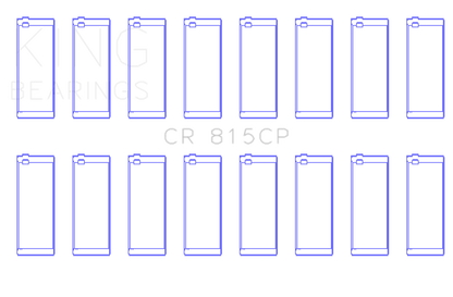King GM 287, 316, 347, 370,400, 421, 428, 455 Connecting Rod Bearing Set