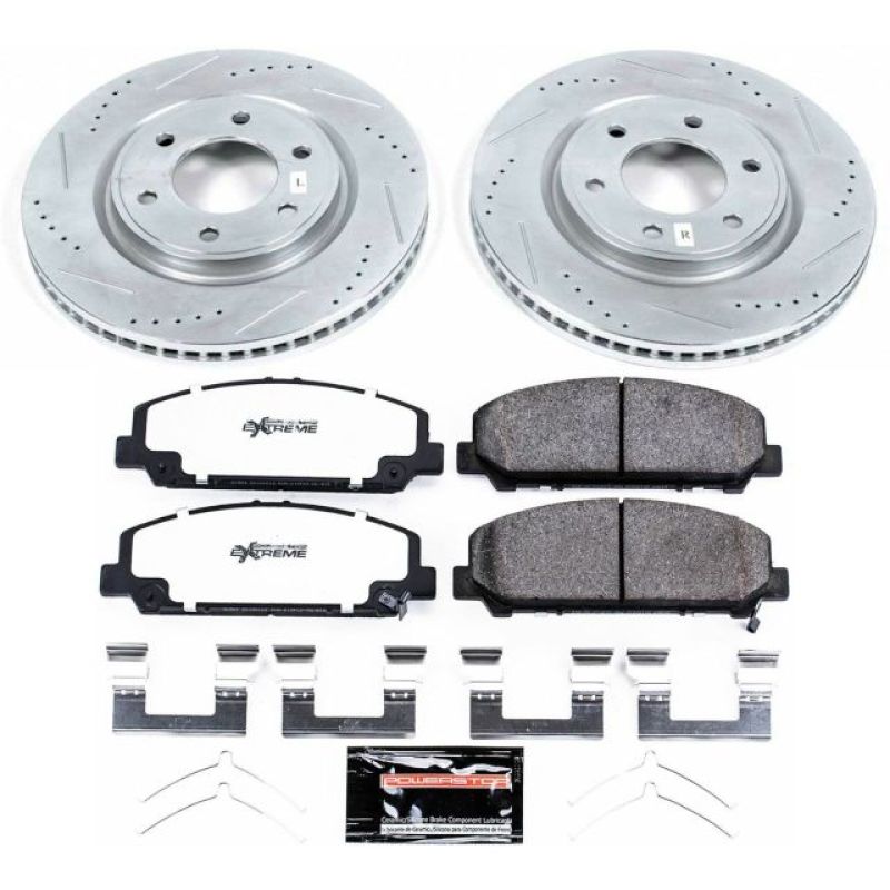 Power Stop 11-13 Infiniti QX56 Front Z36 Truck & Tow Brake Kit PowerStop
