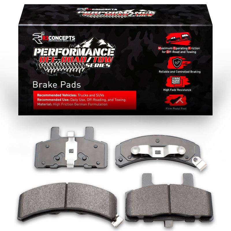 R1 88-02 GMC Savana 1500 Front Performance Off-Road/Tow Brake Pads