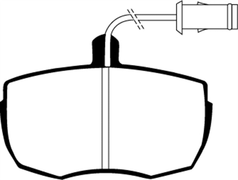 EBC GreenStuff Front Brake Pads - DP6622